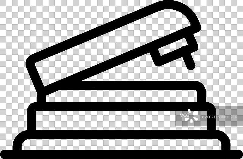 订书机拆卸器图标设计图片素材