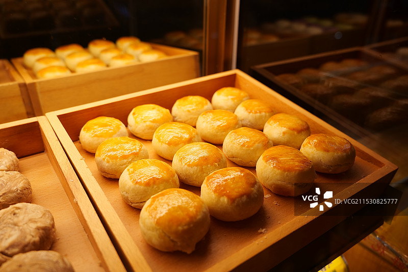 鲜花饼图片素材