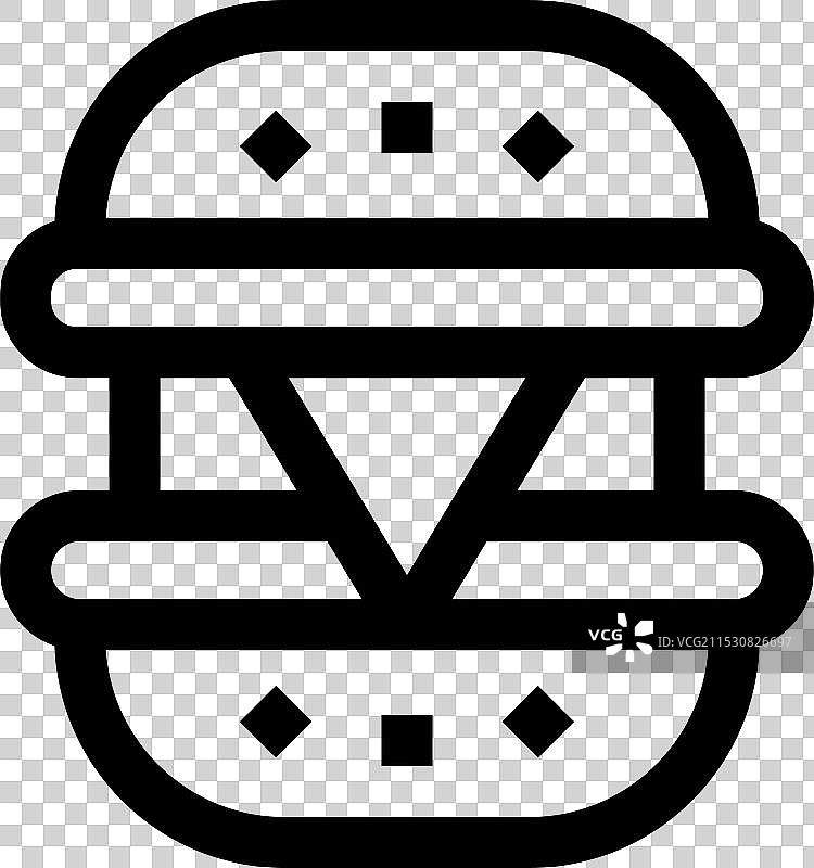 汉堡包图标设计图片素材