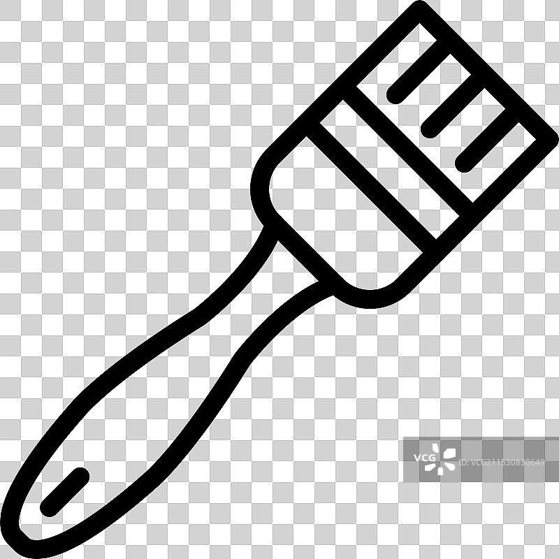 糕点刷图标设计图片素材