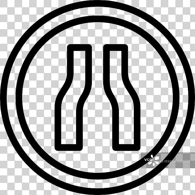 狭窄道路图标设计图片素材