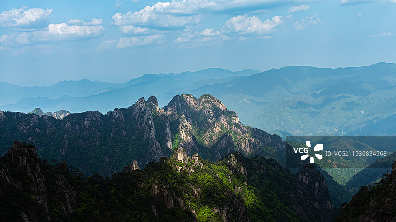 黄山云谷寺图片素材