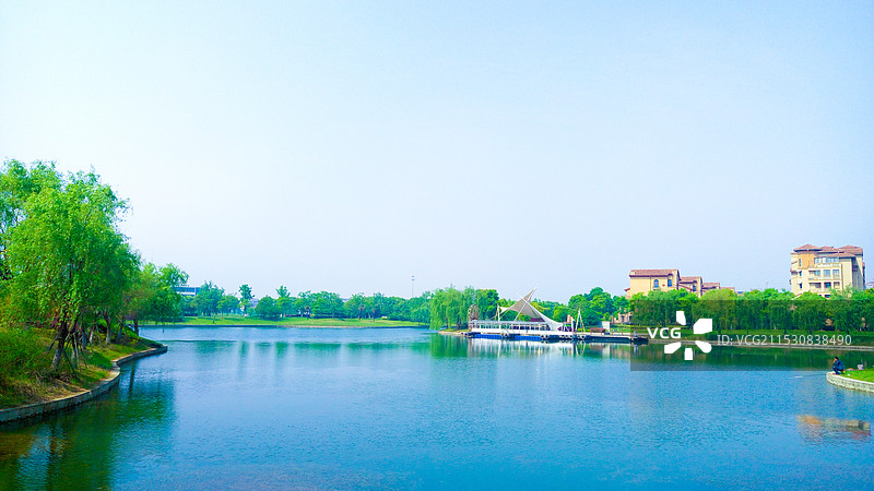 城市风光高视角图片素材