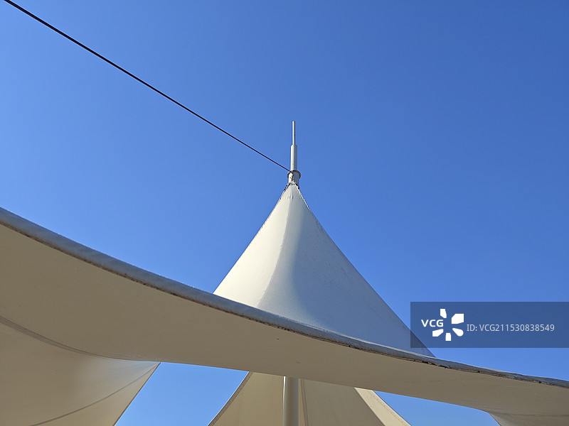 冬天冬至节气，莒县沭河公园已经冰封图片素材