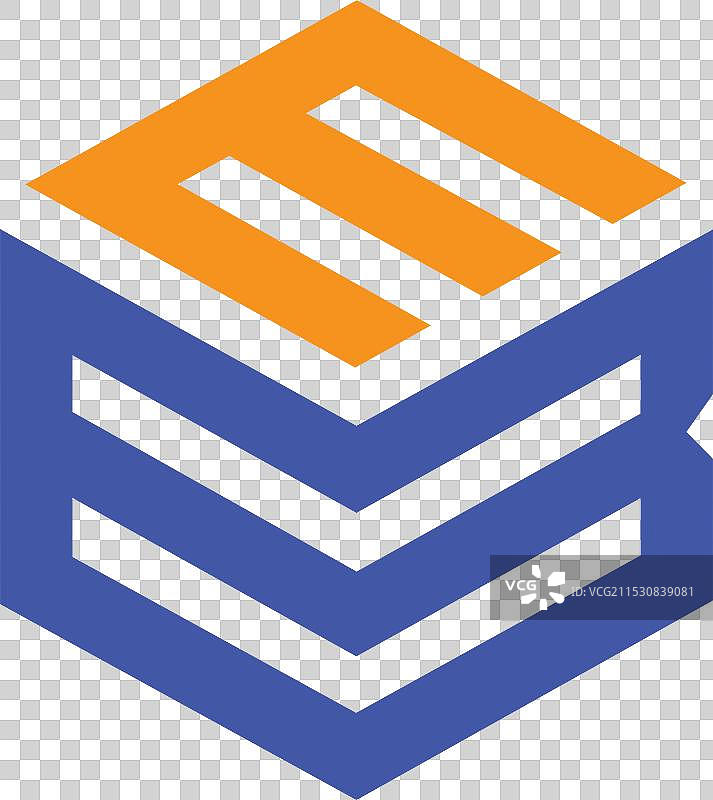 mb字母标志设计模板图片素材