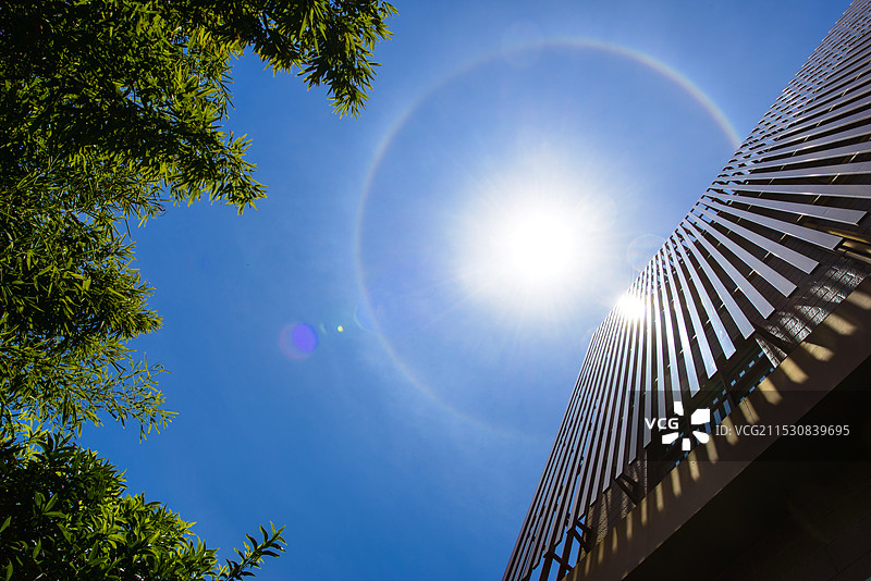 日晕图片素材