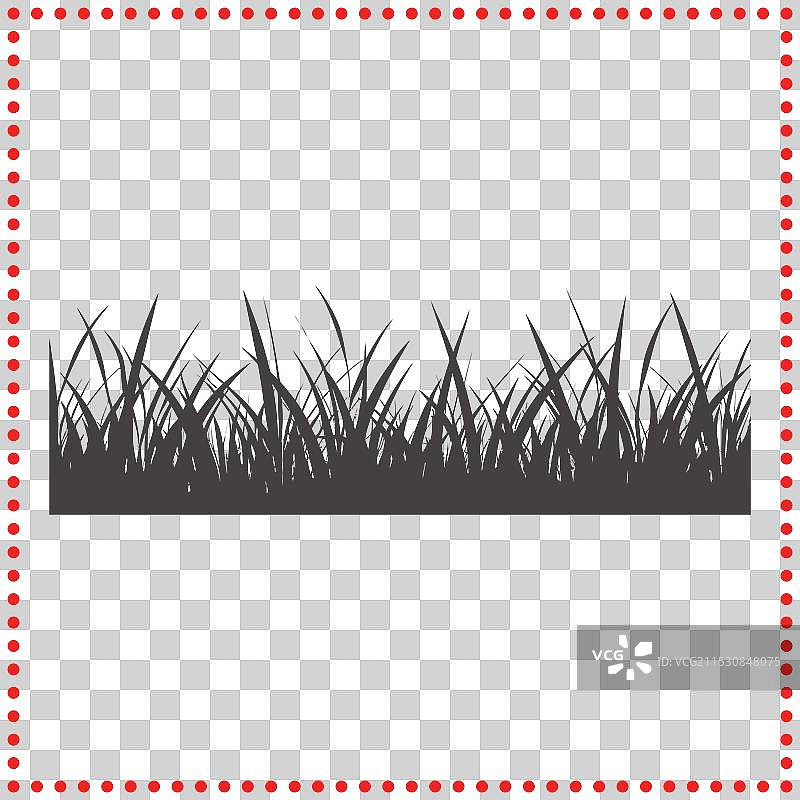 适合园艺的极简草地图标图片素材