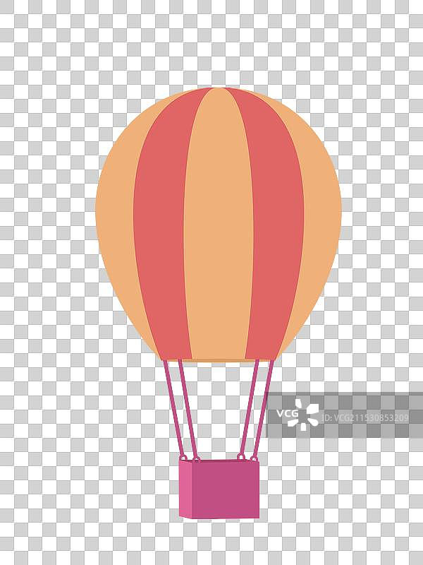 简约的热气球图片素材