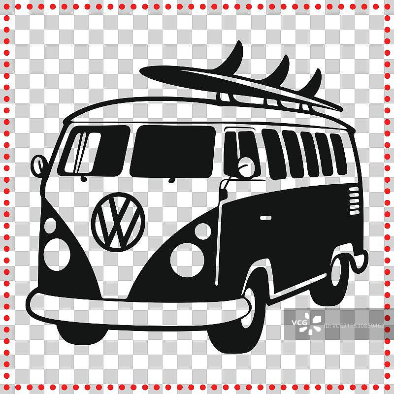 穿越几十年的旅程，大众汽车的故事图片素材