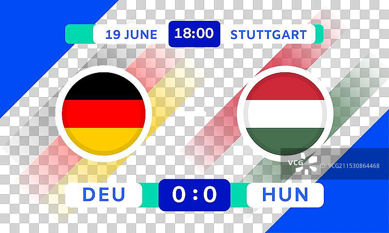 德国与匈牙利比赛设计元素旗帜图片素材