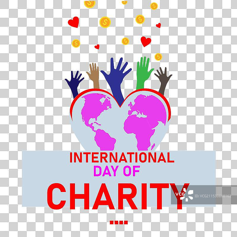 9月5日国际慈善日的帖子图片素材