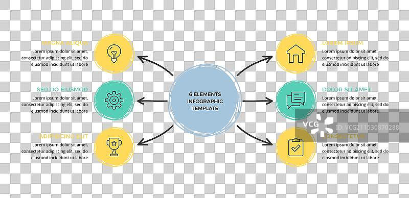 手绘图表模板图片素材