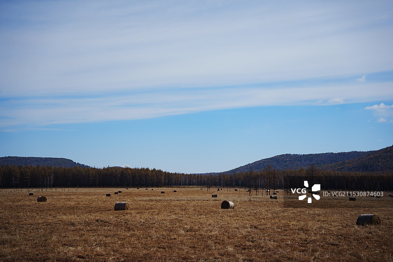 阿尔山不冻河乌苏浪子湖沿途图片素材