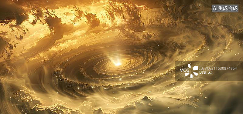 【AI数字艺术】台风风眼 极端台风天气暴风眼,气象学气候图片素材