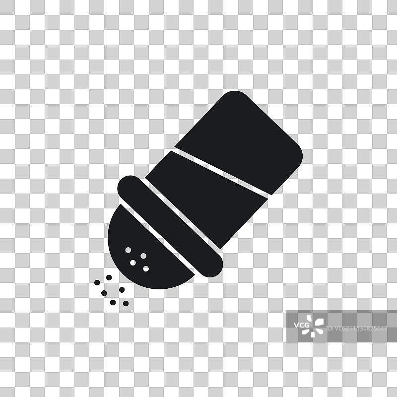 盐瓶图标，背景为白色图片素材