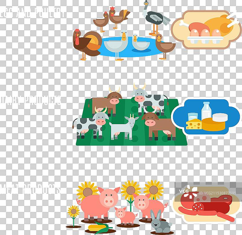 家禽横幅图片素材