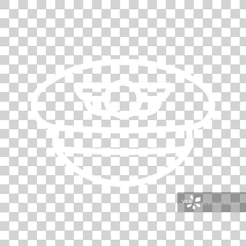 飞行员帽图标设计图片素材