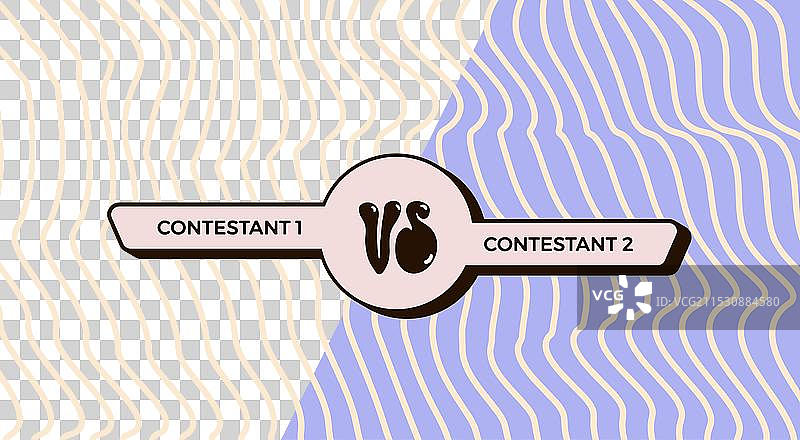 复古风格的对比空白与图片素材