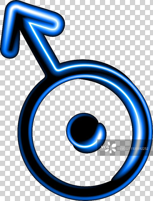 天王星的星座符号图片素材