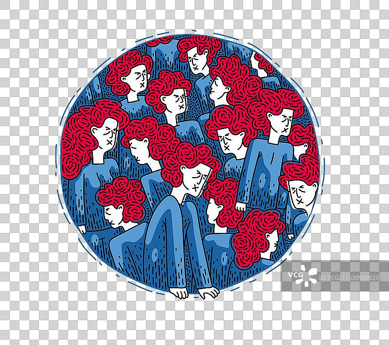 极权社会与被奴役的人们图片素材