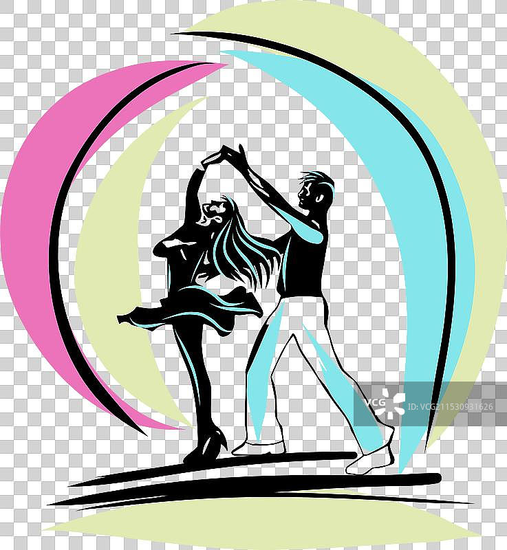 适合舞蹈工作室活动的舞蹈情侣图片素材