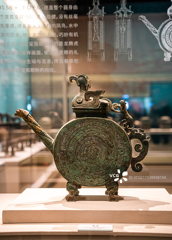 宝鸡青铜器博物院逨盉图片素材