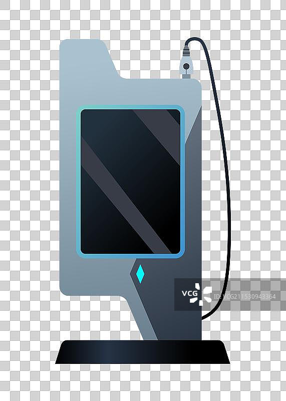 电动车充电站的汽车充电器图标图片素材