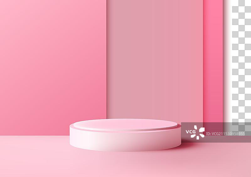 情人节白色讲台展示爱情图片素材