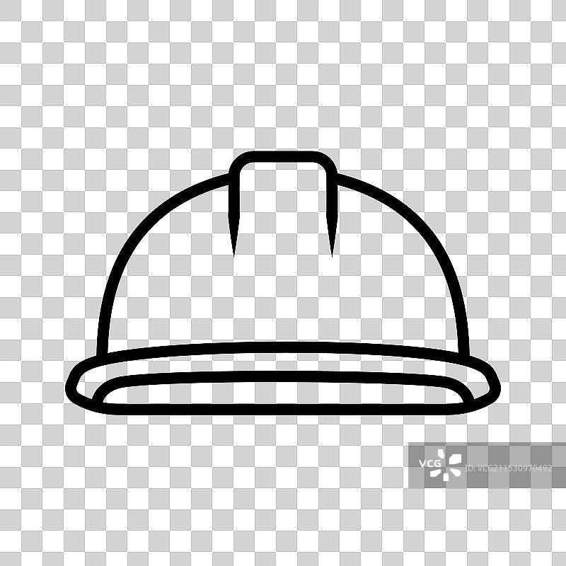 施工安全帽图标图片素材