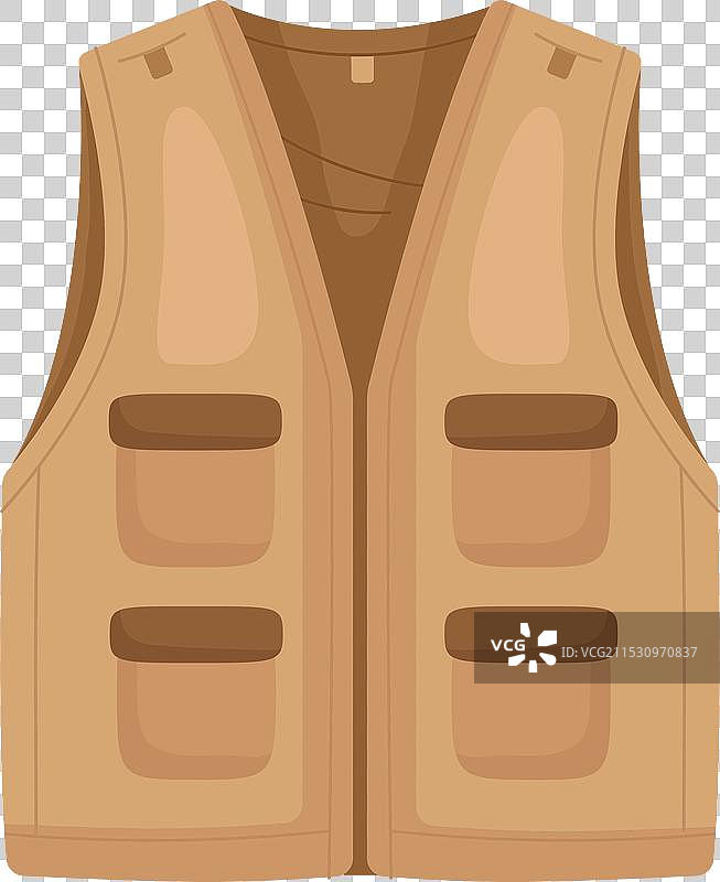 钓鱼背心装备图片素材