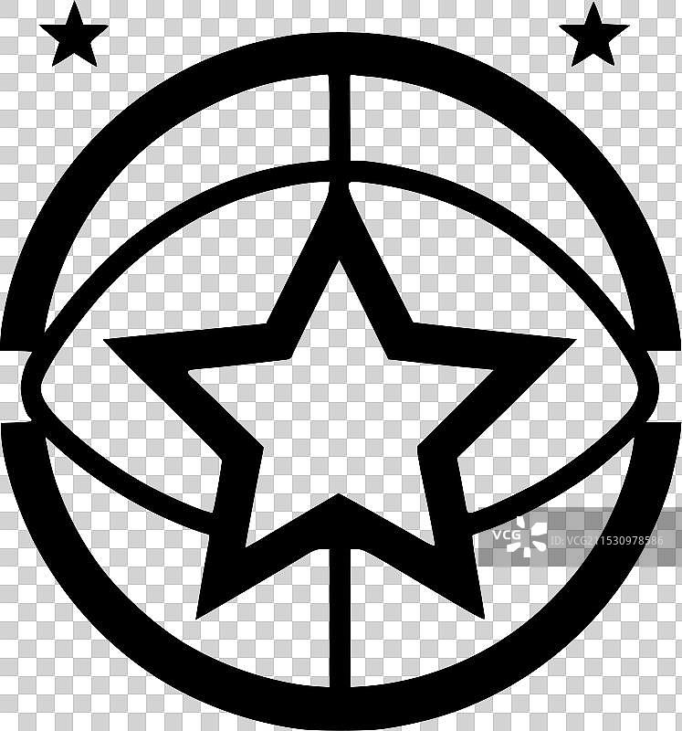 黑白色孤立的篮球图标图片素材