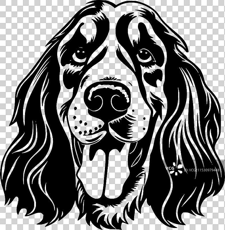 可卡犬 - 高质量标志 - 理想用于图片素材