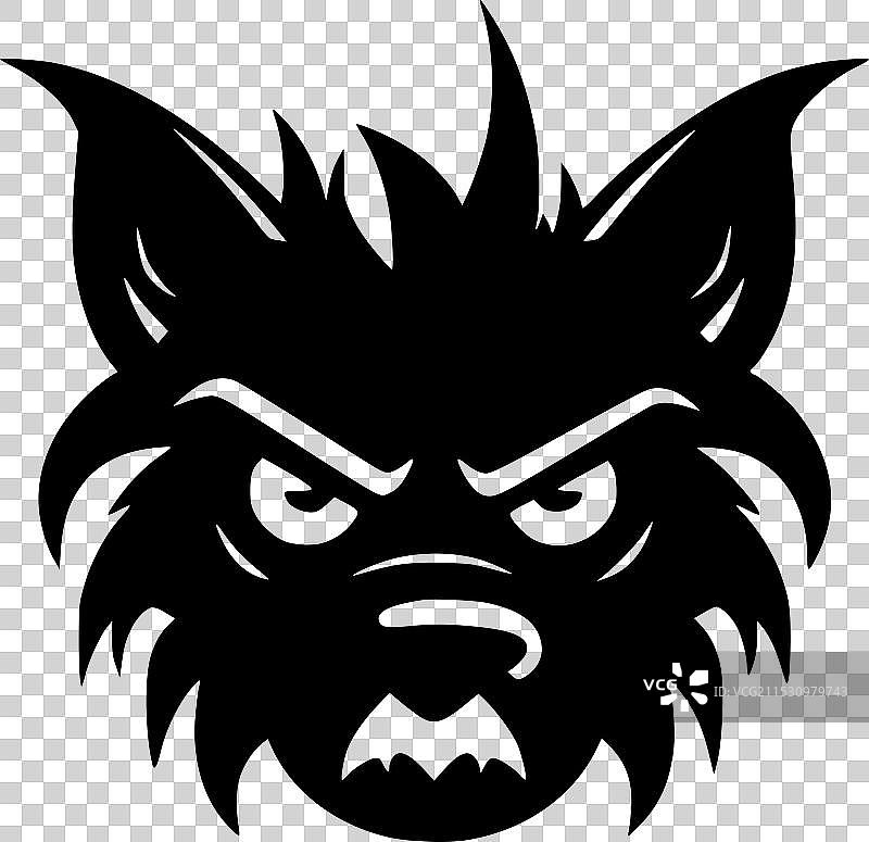 狗 - 极简和简单的轮廓图片素材