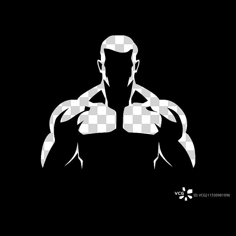 肌肉 - 黑白色图片素材