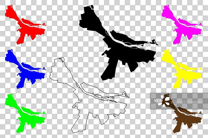 波兰共和国的沃茨瓦夫市图片素材