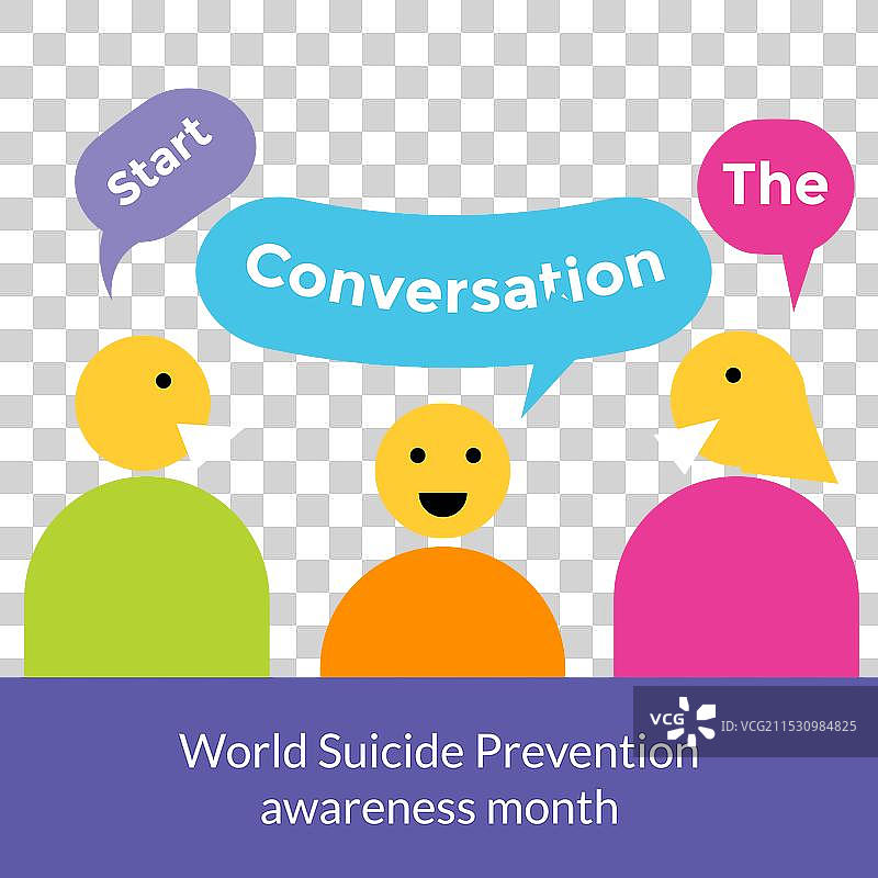 自杀预防意识设计 - 改变这个图片素材