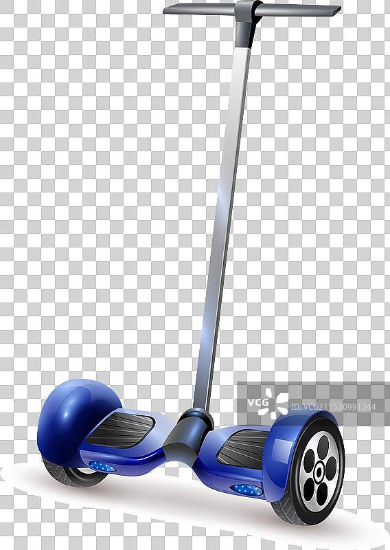 平衡车的逼真特写图像图片素材