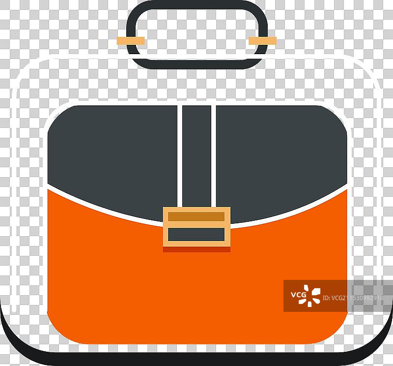 男性手提包卡通图标斜挎包配件图片素材