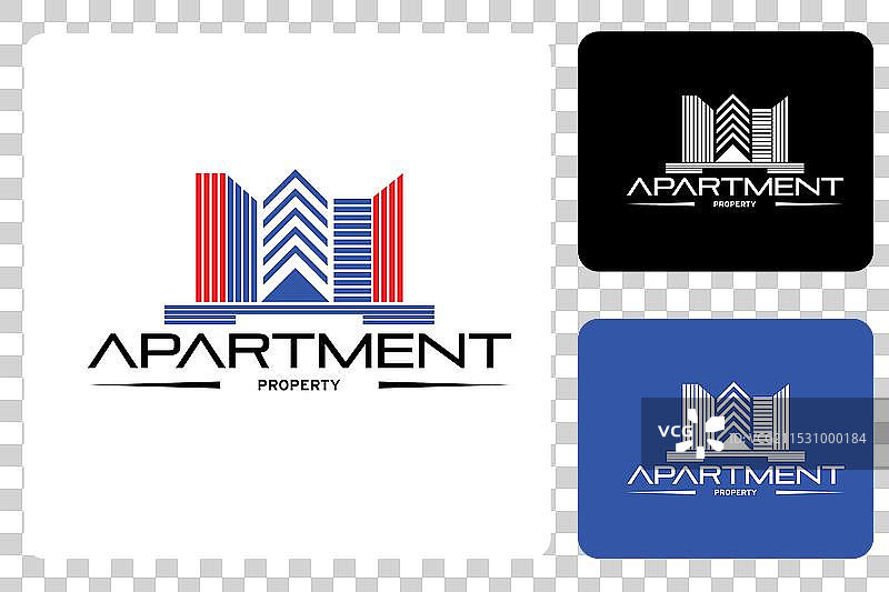 公寓物业标志设计模板图片素材