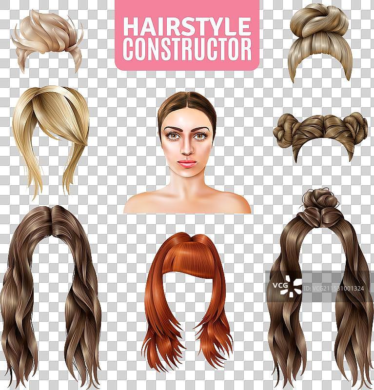 女性发型设计师图片素材