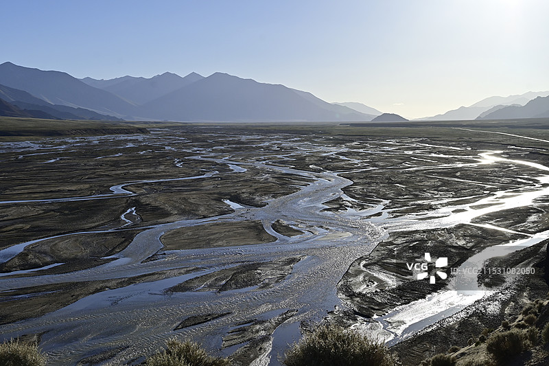 辫状河图片素材