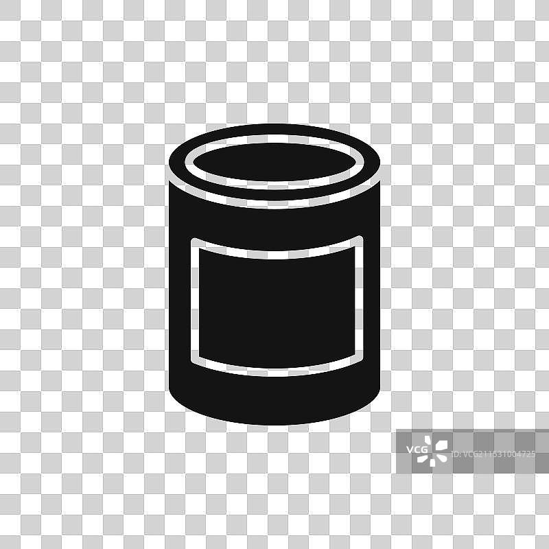 食品图标，背景为白色图片素材