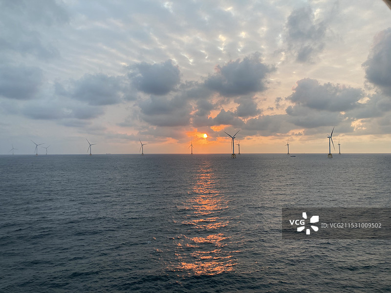 大海与天空图片素材