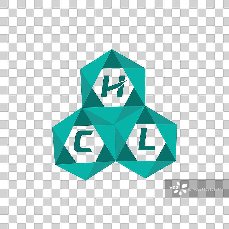 HCL创意极简字母标志 HCL独特图片素材