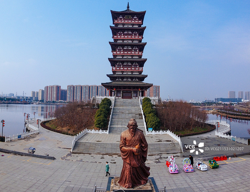 鄂州 武汉 葛仙楼 华容区 长江职业学院 电商大道图片素材