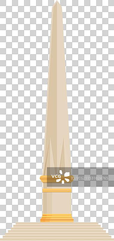 缅甸寺庙塔图标卡通旗帜图片素材