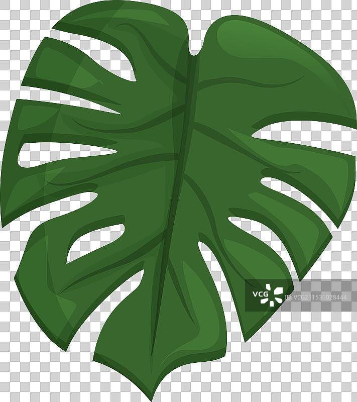 绿色植物叶子图标卡通住宅图片素材