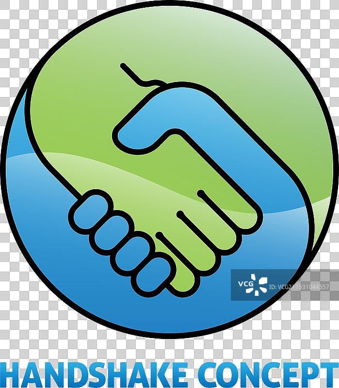 握手图标概念图片素材