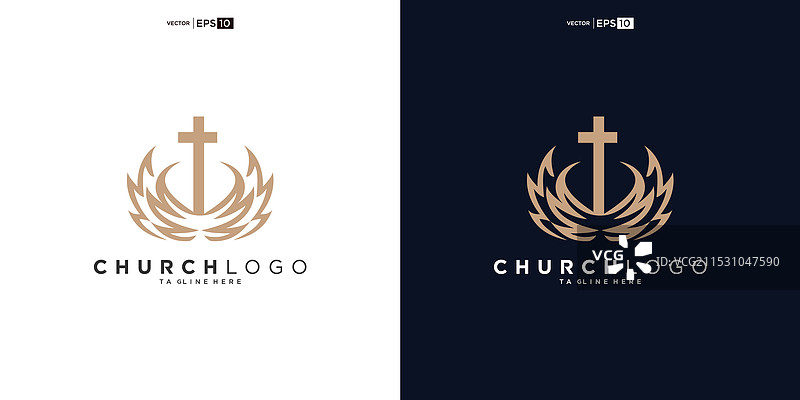 教堂标志设计灵感 教堂标志图片素材