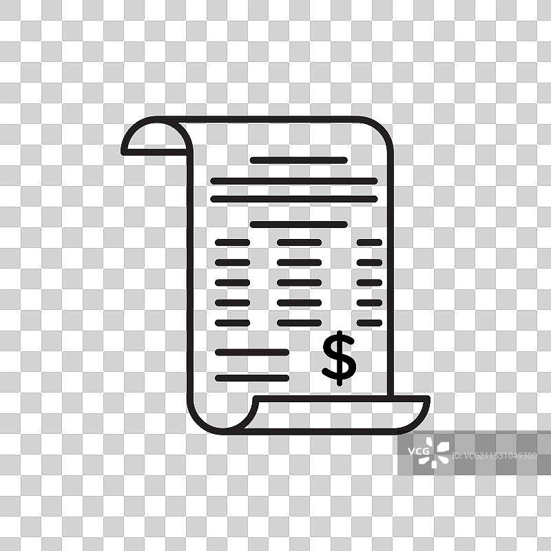 账单图标图片素材